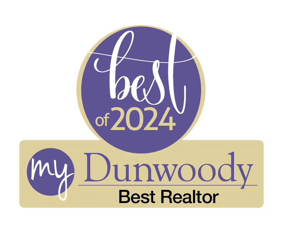 2024 Best of MY DUNWOODY Winner Ribbons Best Realtor